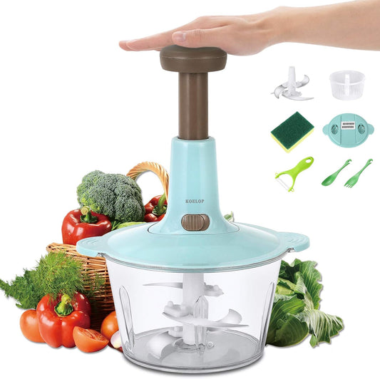 Multi-Function Manual Onion Chopper Garlic Crusher, Chopper, Multi-Function Kitchen Supplies