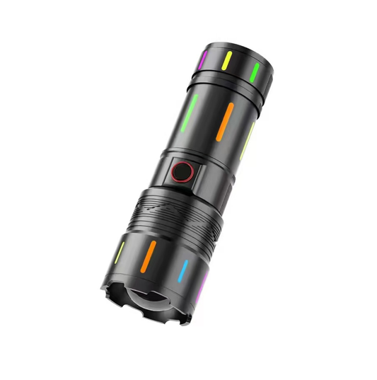 Flashlight USB telescopic zoom 150W Can Charge a Phone