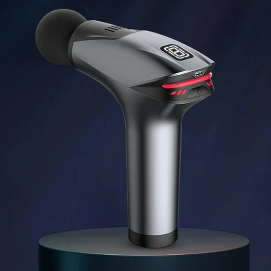 Massage Gun Professional Deep Muscle Massager with 8 Speeds and 5 Heads