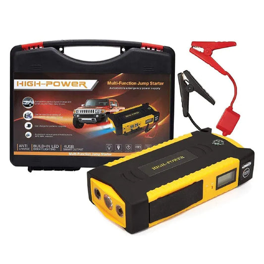 Portable Car Jumper Starter Kit with Portable Charger Power Bank