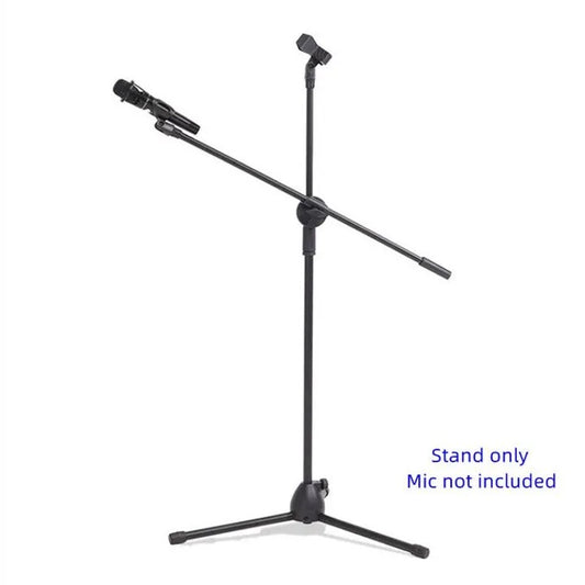 Professional Boom Microphone Stand Base Tripod - No MIC