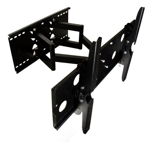Double Arm Wall Bracket Full Motion Swivel Heavy Duty TV Wall Mount Bracket for 32″ to 85″ TVs