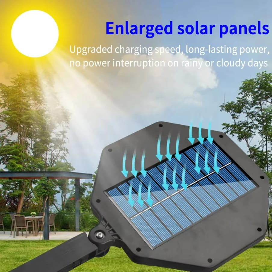 Solar Street Outdoor Wall Light with Motion Sensor for Yard Street Lamp