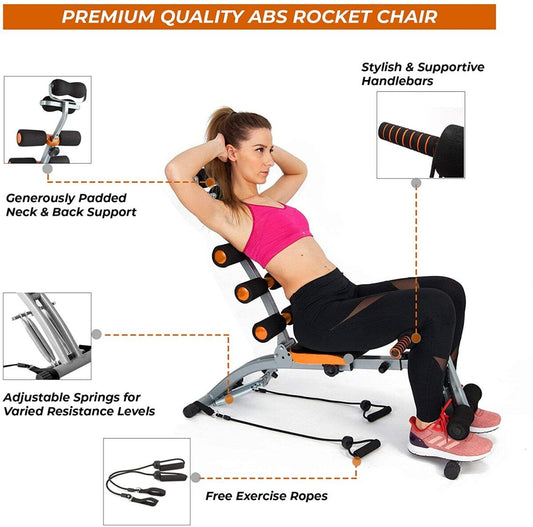 Six Pack ABS Workout Equipment for Home Gym Exercise