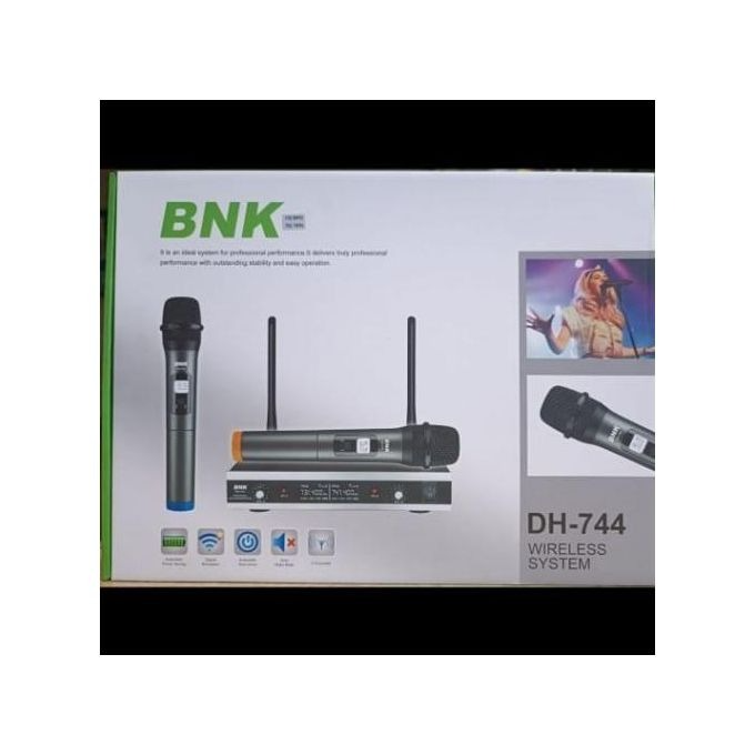 Professional Wireless Microphones with Receiver VHF 2 PC