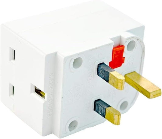 3-Way Socket Multi Plug Fused adapter UK Mains 13 AMP 240V AC/DC 3 Socket