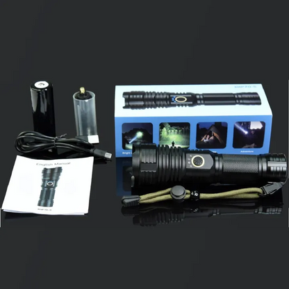 Rechargeable Super Bright Waterproof Spotlight Flashlight Torch