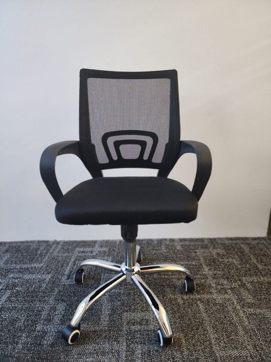 Comfort Ergonomic Height Adjustable Clerical Mesh Office Desk Chair with Lumbar Support Backrest