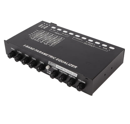 Professional 5 Band Car Audio Equalizer Crossover Amplifier