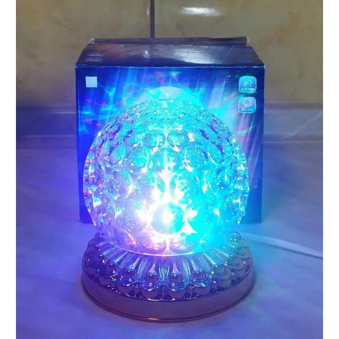 Disco Ball LED Party Light Rotating Stage Lighting Effect for Parties Disco