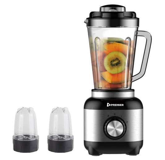 Premier 600 Watts 3 Speed Premier 3-In-1 Juice Blender 1.8 Ltrs Capacity