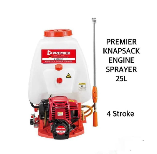 Premier 4 Stroke Petrol Engine Sprayer 25L Knapsack Power Sprayer Agricultural Sprayer