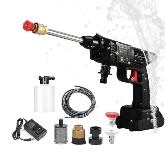 Cordless High Power Wireless Convenient Electric Car Wash Gun Washing Machine